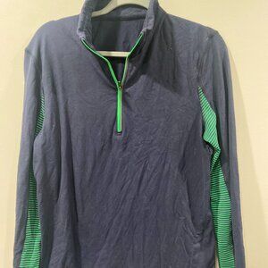 lululemon athletica Blue and Green Men's Sweatshirt